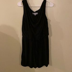 Emma and Michelle Black Romper Size L